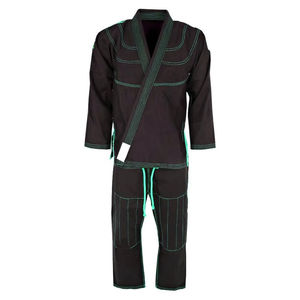 Uniforme de Jiu Jitsu Brasileño Azul Resistente al Desgarro, Ligero, Transpirable y Personalizable para Entrenamiento y Combate de Karate - Product Image 5
