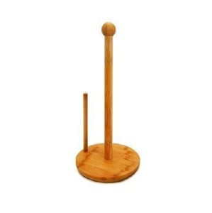 Support de papier essuie-tout en bois, finition noyer naturel, élégant et durable, option logo personnalisé, vente en cours - Product Image 6