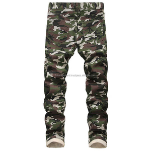 กางเกงยีนส์ทรงตรงสำหรับผู้ชายทรงหลวมพอดีตัวสำหรับผู้ชายกางเกงยีนส์สีน้ำเงินเข้มดีไซน์ใหม่จากนักออกแบบ - Product Image 5