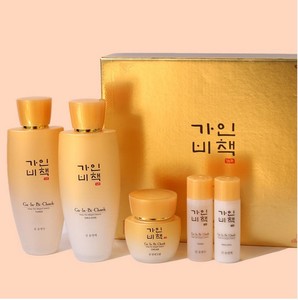 ชุดผลิตภัณฑ์ดูแลผิว GAINBICHAEK JIN - ชุดต่อต้านริ้วรอยและบำรุงผิว (โทนเนอร์ 150 มล.+30 มล., อีมัลชั่น 150 มล.+30 มล., ครีม 50 มล.) - Product Image 1