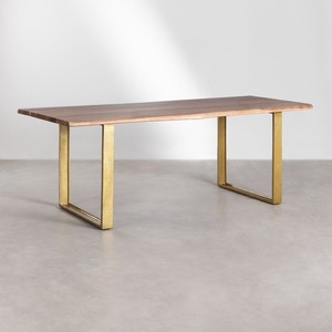 Mesa de Comedor Rectangular Vandana Hexa Nimbus en Madera de Acacia (220x105 cm) Assier - Product Image 2
