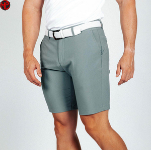 Pantalones Cortos Polo para Hombre, Color Caqui, Poliéster/Algodón, Personalizados, de Secado Rápido, Transpirables, Estilo Casual, para Golf, Cintura Alta, UPF 35, DDP - Product Image 4