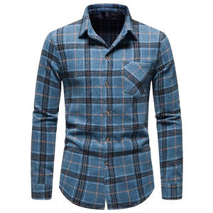 Chemise en flanelle pour homme en matériau durable, disponible en gros, sur mesure, anti-plis, de qualité supérieure - Product Image 2