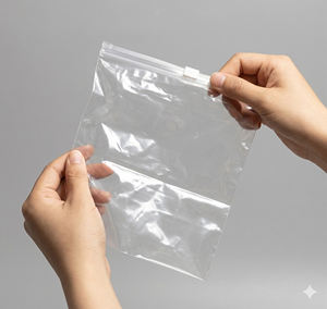 Bolsa con Cierre Hermético de Grado Alimenticio, Bolsa Reutilizable para Almacenamiento de Alimentos, Bolsas Biodegradables para Congelador - Product Image 1