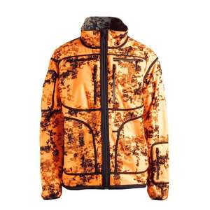 Traje de caza con diseño de hojas personalizado al por mayor OEM, MOQ/LOQ, impermeable y transpirable, de tela de poliéster, con capucha desmontable, ropa de trabajo. - Product Image 3