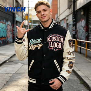 <span class=keywords><strong>Chaqueta</strong></span> Universitaria LAYENNE <span class=keywords><strong>de</strong></span> Alta Calidad para <span class=keywords><strong>Hombre</strong></span> y Mujer, Bordado Chenille, Mangas <span class=keywords><strong>de</strong></span> <span class=keywords><strong>Cuero</strong></span>, <span class=keywords><strong>Chaqueta</strong></span> Universitaria Personalizada con Letras <span class=keywords><strong>de</strong></span> Béisbol - Product Image 1
