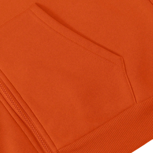 Sudadera con capucha para hombre, con cremallera, informal, de manga larga, con cordón, bolsillos tipo canguro, puños y dobladillo acanalados, para uso diario - Product Image 5