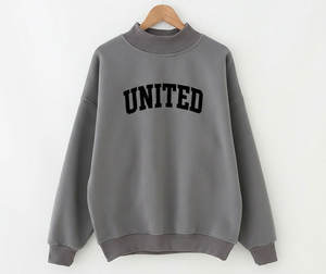 Sudadera con Capucha de Punto Personalizada con Logotipo de Phi Delta Theta, Cuello Alto, Estampada y Bordada en la Parte Delantera, para Mujer, Talla Grande - Product Image 4