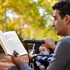 Anello di lettura con una sola mano per la lettura di libri e computer portatili funzionale libro segnalibro Stand - Product Image 5