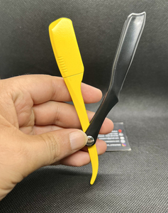 Non Slip Barber Pinch <b>Razors</b> <b>Single</b> <b>Blade</b> Designed Smooth Grip Easy Hold Strong Stainless Steel <b>Blade</b> Professional Folding - Product Image 5