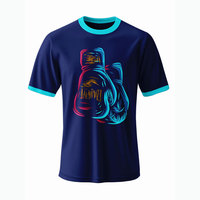 Ensemble de t-shirts de sport respirants en coton pour hommes, style ajusté pour la musculation, l'exercice et les sports