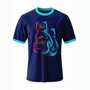 Men's Breathable Cotton Athletic Training <b>T</b> <b>Shirt</b> Set Gym Wear <b>Muscle</b> Fit Style For Exercise Bodybuilding Sports - Product Image 3