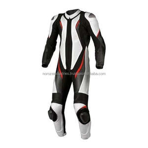 Traje de Cuero para Motociclismo al por Mayor, OEM, Personalizado, Ropa Protectora para Motociclistas, Traje de Cuero Profesional para Carreras de Motos - Product Image 4