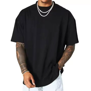Nuova Collezione 2025: T-Shirt Oversize in Cotone 100% Stampata, Morbida, con Spalle Scese, Best Seller per Uomo - Product Image 1