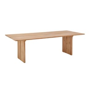 Mesa de Comedor Rectangular de Madera Maciza, Minimalista, Ecológica, Duradera, Diseño Moderno, Mueble Estable para el Hogar, para Comedor, 4 Plazas - Product Image 1