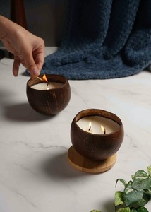 Wholesale Coconut Soy <b>Wax</b> Scented Candle for Home Hotel Bar Seasonal Fragrance OEM Custom Packaging - Product Image 3
