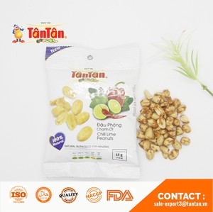 Cacahuètes au chili et au citron vert, collation épicée et acidulée pour la distribution au détail, les marques de snacks et les applications de services alimentaires - Product Image 2