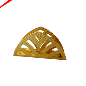 Nuevo Porta Servilletas de Mesa, Porta Servilletas de Metal Dorado - Product Image 1