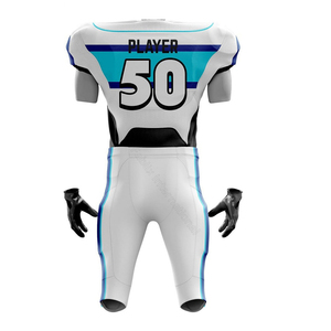 Uniforme de football américain authentique, short personnalisable, pantalon rembourré respirant, équipement d'équipe de gridiron pour les tackles - Product Image 3