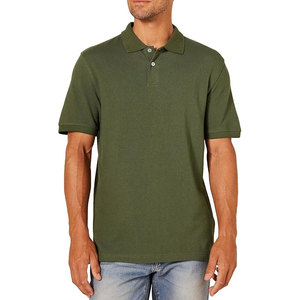 Chemises polo pour hommes, manches courtes et longues, rayées, coupe ajustée, décontractées, col classique, légères - Product Image 6