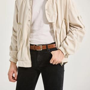 Ceinture en cuir véritable pour homme, ceinture décontractée de haute qualité avec boucle automatique, ceinture en cuir de vache pour homme, ceinture unisexe en cuir - Product Image 2