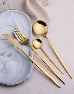 Service de Couverts Dorés Majestueux – Qualité Supérieure pour Hôtellerie, Événements, Vente en Gros et Export Direct Professionnel - Product Image 6