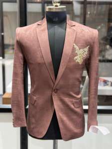 Vente flash - Costume de blazer pour homme moderne et élégant, coupe ajustée, pour mariage, réception, soirée, disponible à prix avantageux - Product Image 5