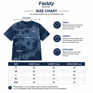 เสื้อยืดโอเวอร์ไซส์ลายมาร์เบิลพิมพ์ลายไทได ผ้าฝ้าย 100% สไตล์วินเทจ สตรีทแวร์ ทรงหลวม ยูนิเซ็กส์ แขนสั้น พร้อมปักโลโก้ตามสั่ง - Product Image 6
