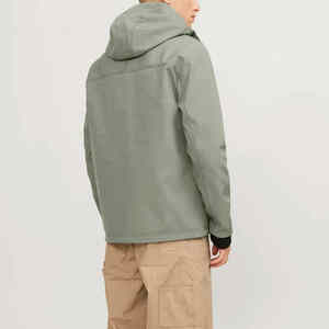 Veste softshell anti-rides pour homme, qualité supérieure, vêtement décontracté, veste d'hiver, vente chaude, veste softshell avec logo/couleur personnalisés - Product Image 3