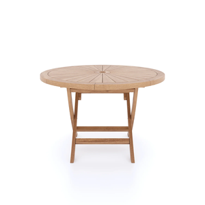 <b>Teak</b> Wood Outdoor Dining Set 5 Piece 4 Seater Table and <b>Chairs</b> Traditional <b>Garden</b> Furniture for Courtyard Patio - Product Image 5