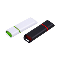 Flash Drive Portabel USB 2.0/3.0 Kecepatan Tinggi 4GB hingga 128GB U Disk Plastik Pendrive Produk Baru