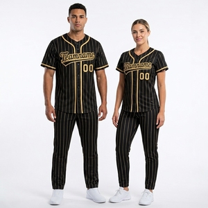 Maillots de baseball personnalisés de haute qualité en gros – Chemises respirantes pour le softball – Uniformes de style américain - Product Image 2