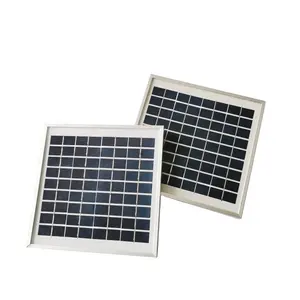 3.5W Poly Photovoltaic Solar Panel ZW-3.5W-18V Portable Glass Laminated Solar Panel 18V Mini Solar System Charger