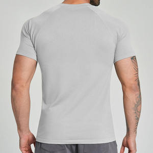 เสื้อยืดโอเวอร์ไซส์พิมพ์ลาย แห้งเร็ว คอกลม สำหรับออกกำลังกายและเล่นกีฬา แขนสั้น สำหรับผู้ชาย - Product Image 2