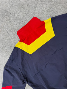 Men's Sporty Color Blocking <b>Racer</b> <b>Jacket</b> Windproof Stand Collar Zipper Closure Polyester Autumn Wear - Product Image 6