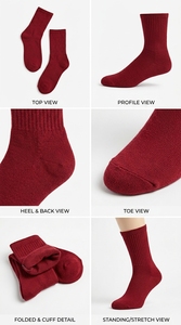 Men <b>Socks</b> Comfortable <b>Soft</b> Cotton Breathable Lightweight Daily Wear Stretch Fabric Casual Style All Season Use - Product Image 3
