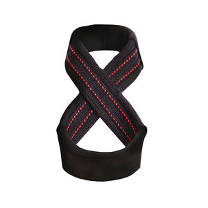 Sangles de levage en forme de huit robustes, toutes tailles disponibles, vente en gros, pour soulevé de terre et powerlifting - Product Image 4