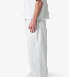 Hot Sale Custom Baggy Sweat Pant With <b>Drawstring</b> Fleece Cotton Slim Fit Casual Wash Straight <b>Trouser</b> Baggy Sweatpants for Men - Product Image 6