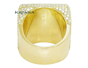 Bague en argent 925 pour homme avec diamants taille baguette cultivés en laboratoire, bijoux de mariage de luxe - Product Image 5
