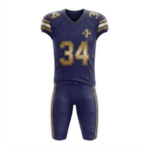 Conjunto de Jersey de Fútbol Americano para Hombre, Estampado por Transferencia de Calor, 100% Poliéster, Cómodo para Todas las Temporadas, Cuello en V, RIVIAN ATLANTIC - Product Image 2