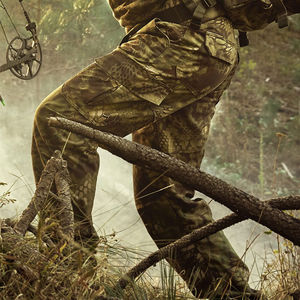 Pantalon de chasse pour homme en coton confortable de haute qualité, style décontracté léger, coupe droite, taille moyenne et grande, fabriqué au Pakistan - Product Image 5