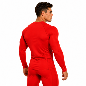 <b>Men</b> Printed Rash Guard <b>Compression</b> <b>Shirt</b> Breathable Long Sleeve Athletic Underwear Fitness Sportswear Spandex/Polyester 140g - Product Image 6