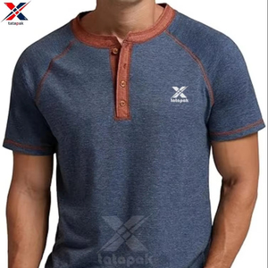 Camiseta de Punto Lisa Teñida de Secado Rápido, Calidad de Exportación, Material de Algodón, para Hombre, Absorbe la Humedad, para Eventos Deportivos, Precio al por Mayor OEM - Product Image 3