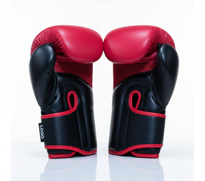 นวมชกมวยหนังแท้ สายรัดข้อมือปรับได้ ดีไซน์น้ำหนักเบา ปิดด้วยแถบตีนตุ๊กแก รับทำโลโก้ตามสั่ง สำหรับการฝึกซ้อม-ขายส่ง - Product Image 2