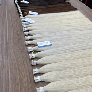 BLONDE #60 VRAC VIETNAM Cheveux vierges à cuticules alignés pour tresser les femmes noires LUXSHINE HAIR cheveux crus - Product Image 3