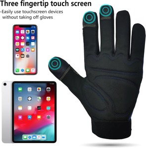 Gants de travail mécaniques en nitrile de haute qualité, résistants aux chocs, antidérapants, avec manchette de sécurité, imperméables à l'huile et à l'eau - Product Image 3