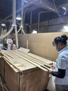 Pasador cuadrado de madera maciza versátil para proyectos de artesanía de construcción de muebles soportes y diseños de madera pasador de madera cuadrado - Product Image 5