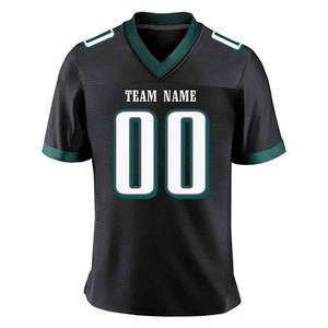 <b>Top</b> Quality Custom American Football Jersey Sublimated Mesh Short Sleeve Breathable Teamwear Apparel American Football Jersey - Product Image 2