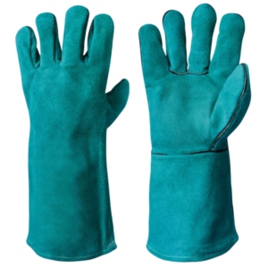 Gants de soudage en cuir de vachette de haute qualité, durables, réfléchissants, pour une utilisation industrielle et une protection personnelle. - Product Image 6