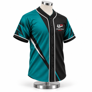 Camiseta de Béisbol Moderna con Gráficos Impresos por Sublimación, Combinaciones de Colores Vibrantes y Estilo Atlético para Equipos de Béisbol Personalizados - Product Image 3